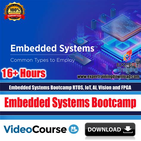 Embedded Systems Bootcamp: RTOS, IoT, AI, Vision and FPGA.